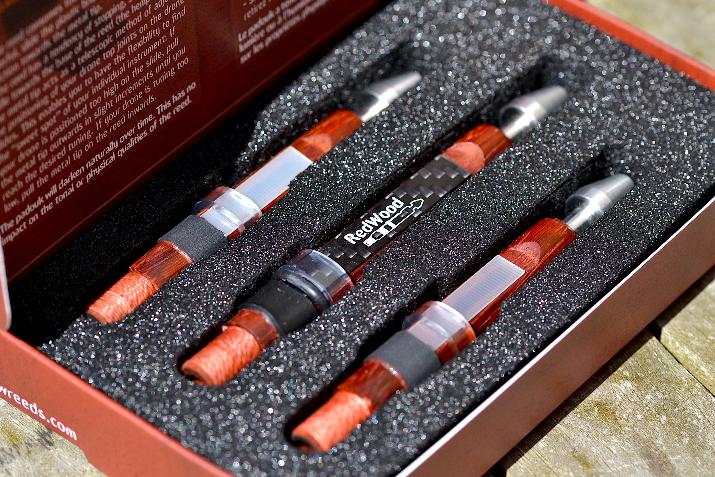Redwood 'Remastered' Drone Reeds – Celtic Affairs Pipe Band Supplies